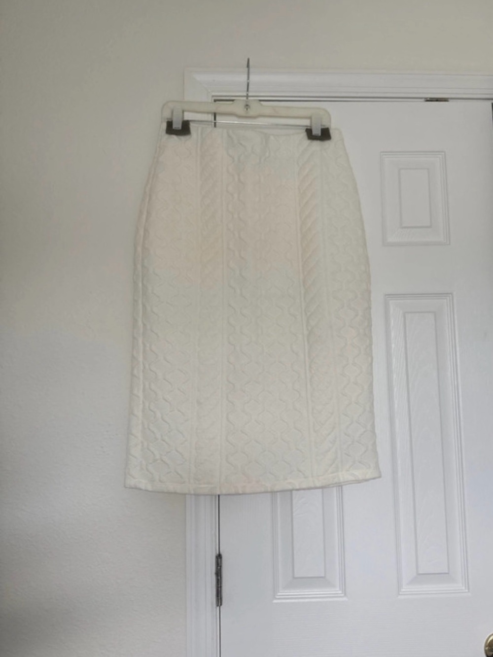 Zara Textured Midi Skirt